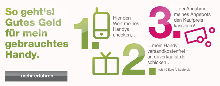 Handy & Tablet verkaufen | Direkt auf duverkaufst.de